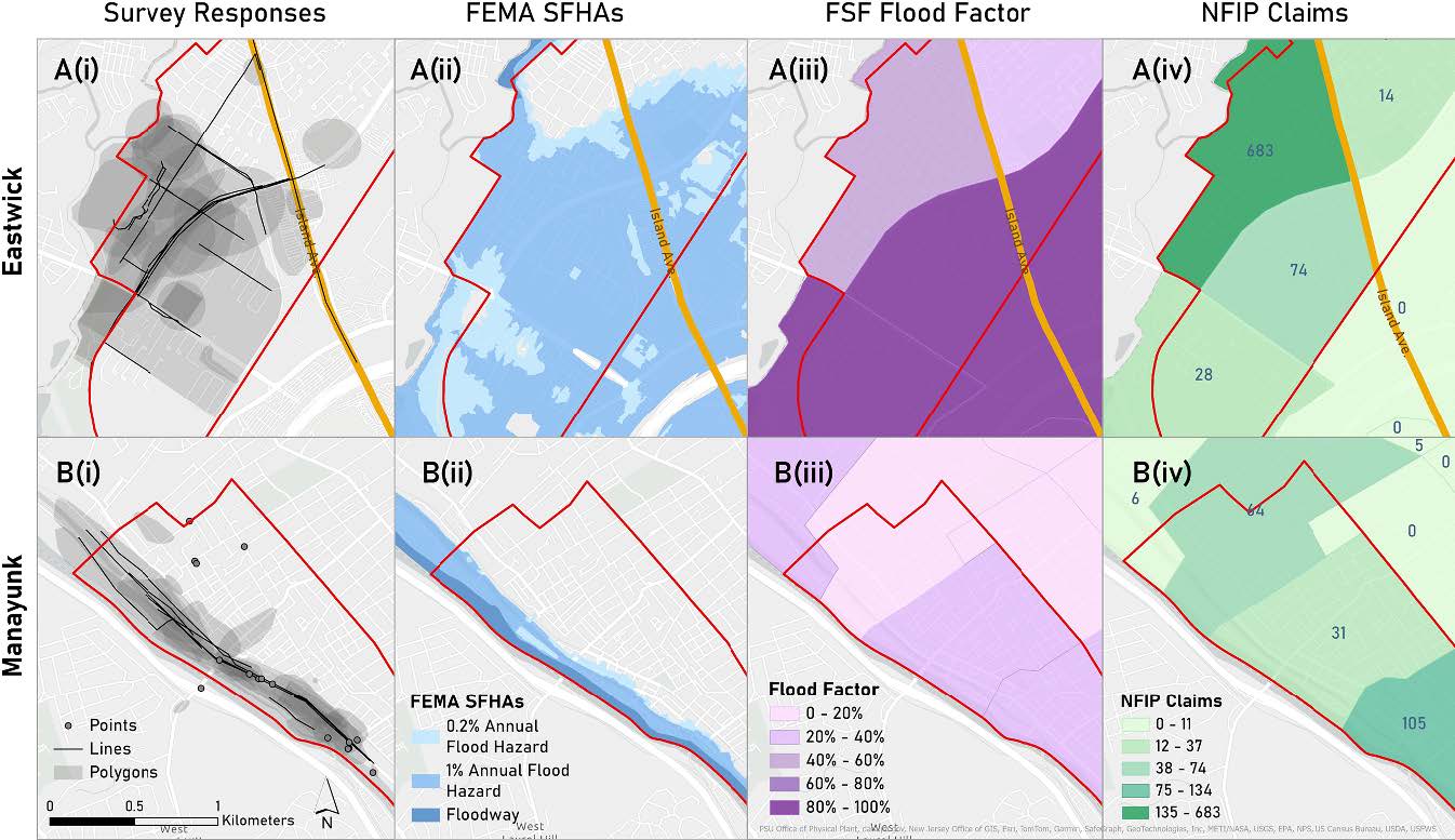 Community-informed flood map of Philadelphia